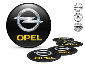 Opel Adesivo Coprimozzo Design Etichette Cupola Stilose